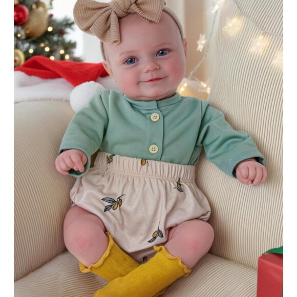 20" Body Reborn Baby Doll Realistic Floppy Newborn Girl Poseable - Picture 4 of 6